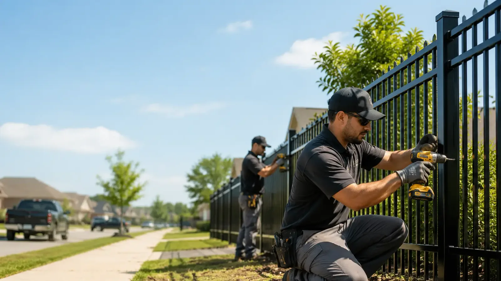 Metal Fence Installation in Cowarts, AL